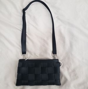 Harveys clutch bag with removable strap.